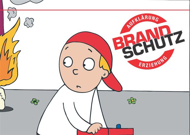 Kindergarten Brandschutz Flyer